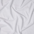 قماش قميص أبيض سادة منسوج من القطن السويسري بنسبة 100%، عرض 150 سم، صنع في سويسرا - D22909