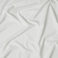 Mint White Solid Plain Weave 100% Swiss Cotton Shirting Fabric, 150 cm Width, Made in Switzerland-D22914