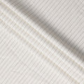 Off White Wavy Stripe Pure Thick Linen Yarn Dyed Fabric, 150 Cms Width, Made in India-D23089 Regal Fabrics
