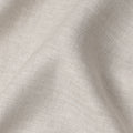 Ivory Beige Herringbone Pure Linen 60 Lea Quality Fabric, 150 Cms Width, Made in India-D23092