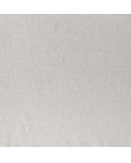 Ivory Beige Herringbone Pure Linen 60 Lea Quality Fabric, 150 Cms Width, Made in India-D23092