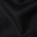 Jet Black Solid Pure Linen 60 Lea Quality Fabric, 150 Cms Width, Made in India-D23093