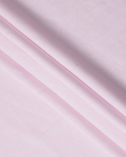 Baby Pink Solid Pure Linen 60 Lea Quality Fabric, 150 Cms Width, Made in India-D23094