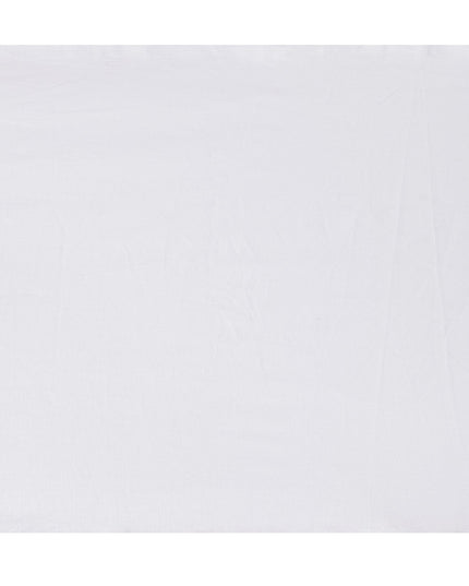 قماش كتان نقي أبيض نقي، 60 ليا عالي الجودة، عرض 150 سم، صنع في الهند - D23095