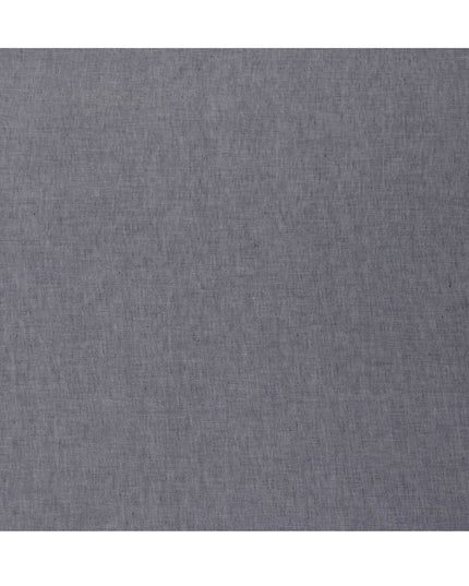 قماش كتان نقي سادة بلون أزرق باهت، 60 ليا، عرض 150 سم، صنع في الهند - D23096