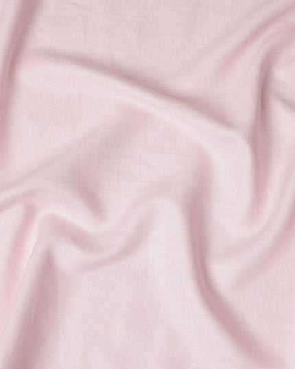 قماش كتان نقي سادة بلون وردي خدود، 60 ليا، عالي الجودة، عرض 150 سم، صنع في الهند - D23097