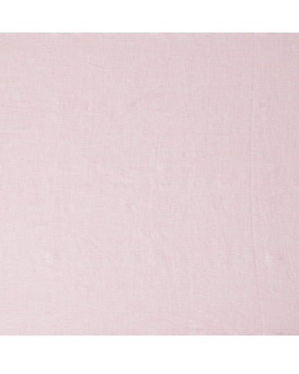 قماش كتان نقي سادة بلون وردي خدود، 60 ليا، عالي الجودة، عرض 150 سم، صنع في الهند - D23097