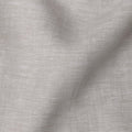 Ash Beige Solid Pure Linen 60 Lea Quality Fabric, 150 Cms Width, Made in India-D23098