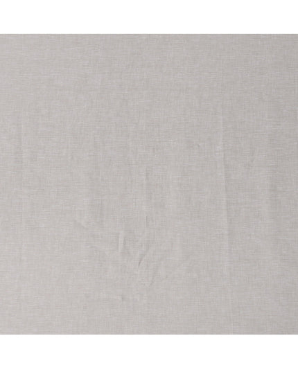 Ash Beige Solid Pure Linen 60 Lea Quality Fabric, 150 Cms Width, Made in India-D23098