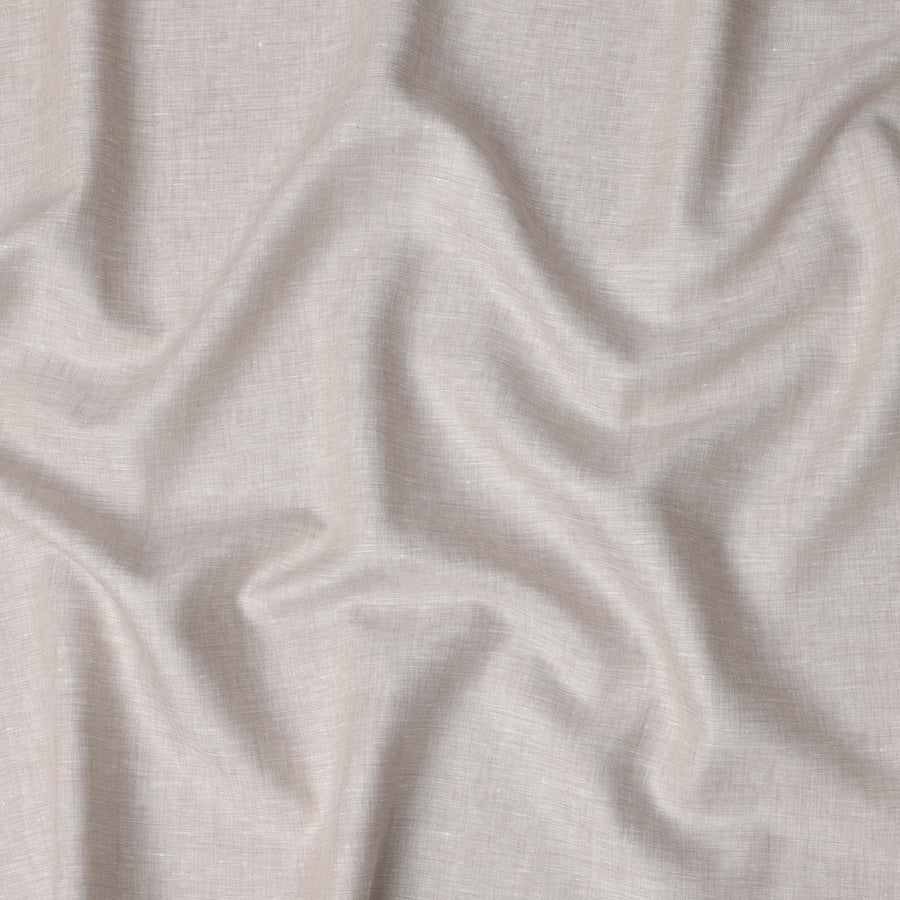 Taupe Beige Solid Premium Pure Linen Yarn Dyed Fabric 60 Lea Quality, 150 Cms Width, Made in India
-D23101