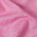 Bright Pink Solid Premium Pure Linen Yarn Dyed Fabric 60 Lea Quality, 150 Cms Width, Made in India-D23104