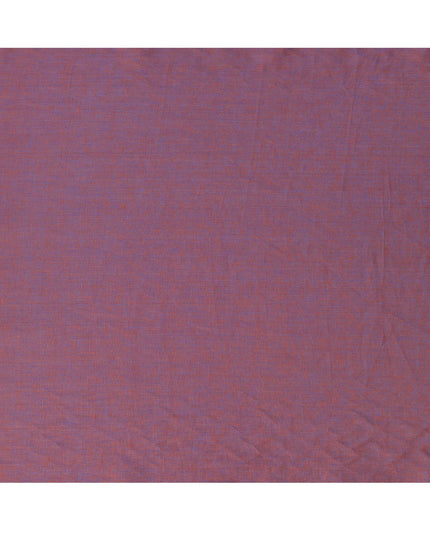 Violet Orange Cross-Dyed Solid Premium Pure Linen Yarn Dyed Fabric 60 Lea Quality, 150 Cms Width, Made in India-D23105