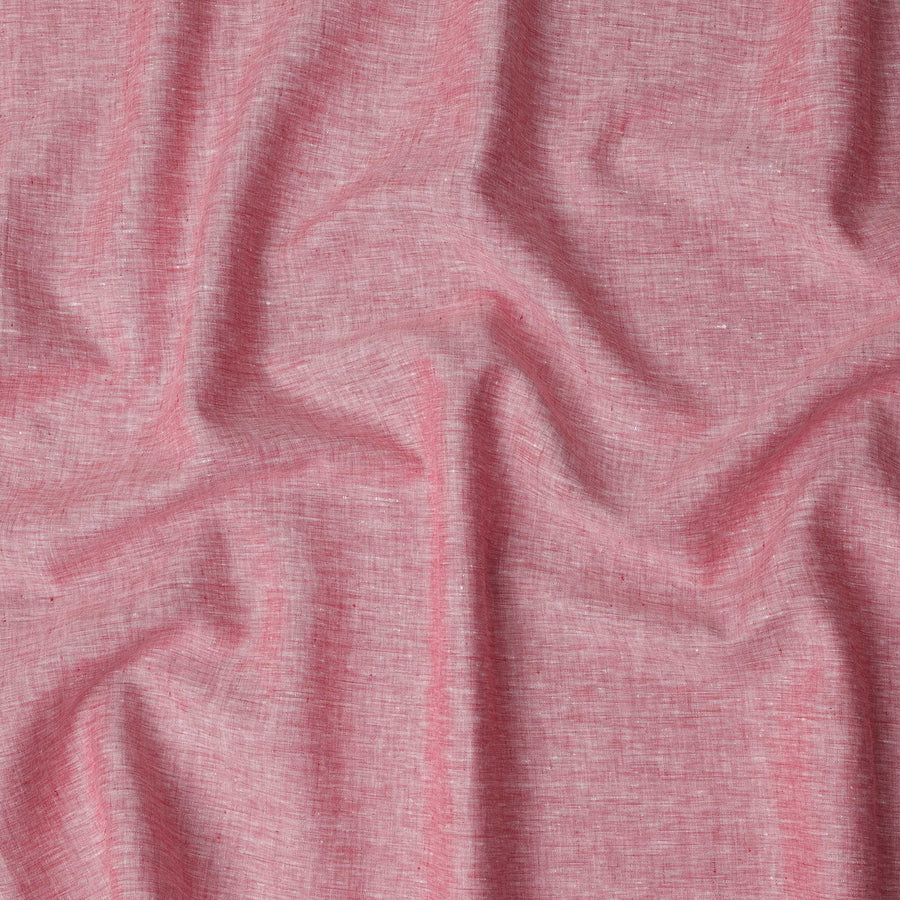 Dusty Rose Solid Premium Pure Linen Yarn Dyed Fabric 60 Lea Quality, 150 Cms Width, Made in India-D23106