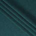 Teal Green Solid Premium Pure Linen Yarn Dyed Fabric 60 Lea Quality, 150 Cms Width, Made in India-D23107