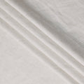 Natural White Solid Premium Pure Linen Yarn Dyed Fabric 60 Lea Quality, 150 Cms Width, Made in India-D23109