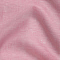 Soft Pink Solid Premium Pure Linen Yarn Dyed Fabric 60 Lea Quality, 150 Cms Width, Made in India-D23111