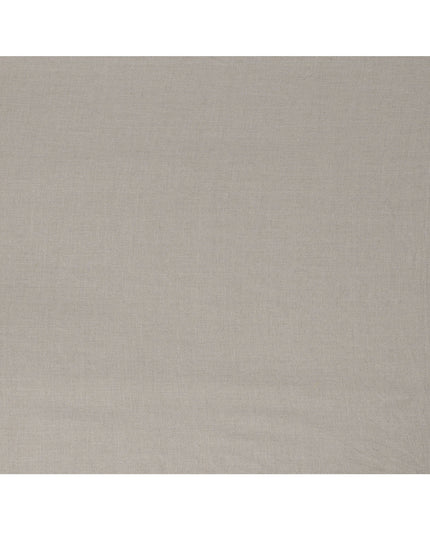 Stone Beige Solid Premium Pure Linen Yarn Dyed Fabric 60 Lea Quality, 150 Cms Width, Made in India-D23112