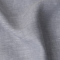 Steel Grey Solid Premium Pure Linen Yarn Dyed Fabric 60 Lea Quality, 150 Cms Width, Made in India-D23114