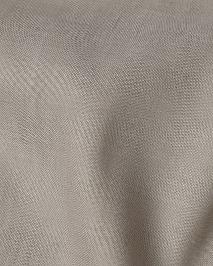 Mocha Beige Solid Premium Pure Linen Yarn Dyed Fabric 60 Lea Quality, 150 Cms Width, Made in India-D23115