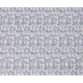 Dusty Lavender Abstract Brush Print Blended Linen Fabric, Bold Painterly Motif with White Accents, 140 Cms Width, Made in India-D23228