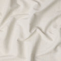 Ivory Solid Plain Blended Linen Fabric, Subtle Natural Slub Texture with Matte Finish, 140 Cms Width, Made in India-D23248