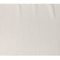 قماش كتان مخلوط يدوي الصنع بخطوط عمودية بلون أبيض عاجي، بمظهر نسج طبيعي ناعم، عرض 140 سم، صنع في الهند - D23253