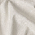 Ivory Woven Checkered Self-Textured Blended Linen Fabric, Elegant Raised Pattern, 140 Cms Width, Made in India-D23254