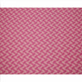 Magenta and Beige Abstract Checked Printed Cotton Lawn Fabric, 110 Cms Width, Made in India-D23538 - Regal Fabrics