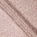 Dusty Pink and Beige Abstract Swirl Printed Cotton Lawn Fabric, 110 Cms Width, Made in India-D23542 Regal Fabrics