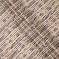Cream with Black Brushstroke Stripe Printed Cotton Lawn Fabric, 110 Cms Width, Made in India-D23553 Regal Fabrics