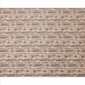 Cream with Black Brushstroke Stripe Printed Cotton Lawn Fabric, 110 Cms Width, Made in India-D23553 Regal Fabrics