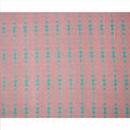 Pink and Teal Shibori Tie-Dye Effect Abstract Print Cotton Lawn Fabric, 110 Cms Width, Made in India-D23574