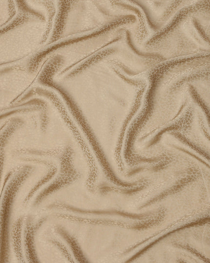 قماش كريب فيسكوز بيج بتصميم ذاتي، 110 سم، الهند - D23808