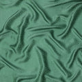 قماش فيسكوز كريب جاكار بتصميم ذاتي، أخضر باهت، 110 سم، الهند - D23813