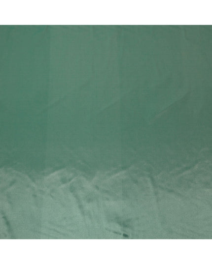 Emerald Green Solid Silk Lame Fabric 110 Cms Width South Korea-D24995