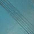 Turquoise Blue Solid Silk Lame Fabric 110 Cms Width South Korea-D24996