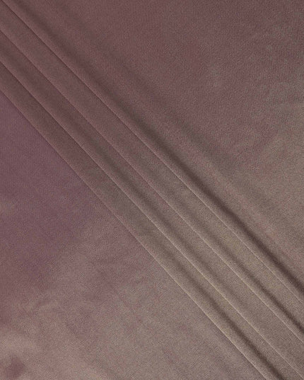 Mauve Solid Silk Lame Fabric 110 Cms Width South Korea-D24998
