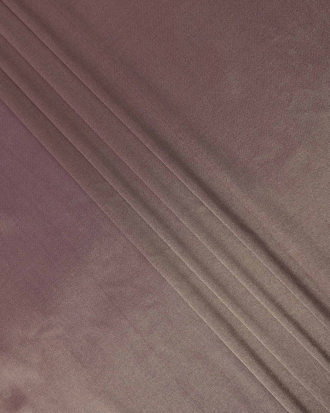 Mauve Solid Silk Lame Fabric 110 Cms Width South Korea-D24998