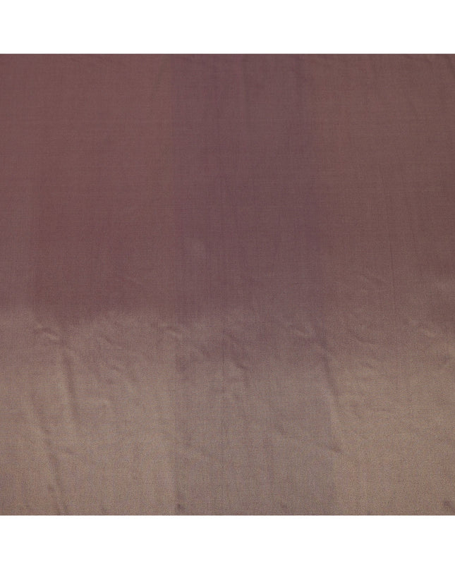 Mauve Solid Silk Lame Fabric 110 Cms Width South Korea-D24998