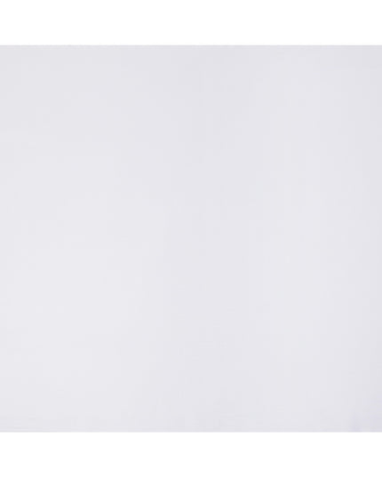 قماش قمصان سويسري فاخر أبيض 100% قطن، عرض 150 سم، صنع في سويسرا - D25028