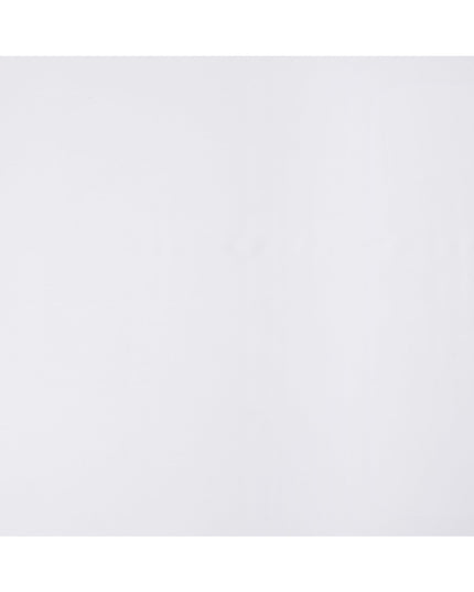 White Premium Swiss 100% Cotton Shirting Fabric, Width 150 Cms, Made in Switzerland-D25031