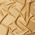 Golden Yellow Premium Plain Pure Silk Satin Fabric, 110 Cms Width, Made in China-D26119