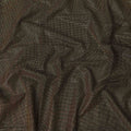 Brown Subtle Textured Glitter Premium Traditional Sudanese Thobe Pure Cotton Voile Fabric 4.5 Mtrs Piece 140 Cms Width Switzerland Origin-D28545