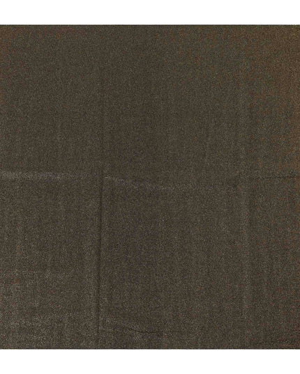 Brown Subtle Textured Glitter Premium Traditional Sudanese Thobe Pure Cotton Voile Fabric 4.5 Mtrs Piece 140 Cms Width Switzerland Origin-D28545