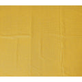 Mustard Yellow Subtle Textured Glitter Premium Traditional Sudanese Thobe Pure Cotton Voile Fabric 4.5 Mtrs Piece 140 Cms Width Switzerland Origin-D28546