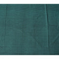 Teal Green Subtle Textured Glitter Premium Traditional Sudanese Thobe Pure Cotton Voile Fabric 4.5 Mtrs Piece 140 Cms Width Switzerland Origin-D28548 - Regal Fabrics
