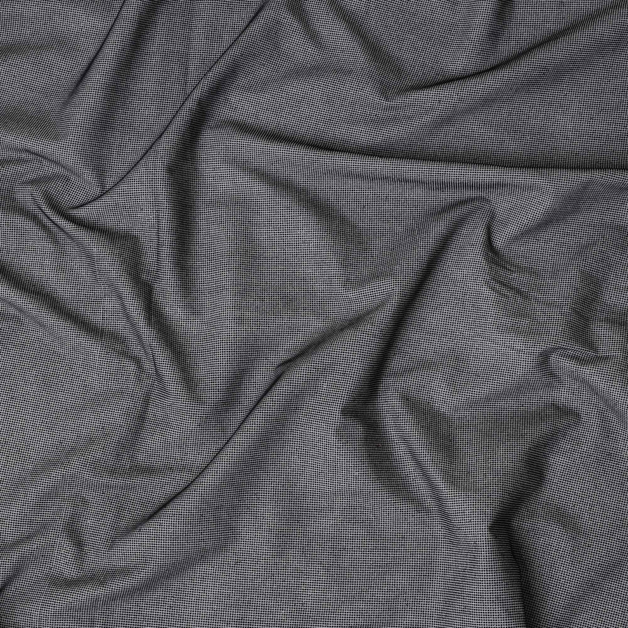 Black Subtle Textured Glitter Premium Traditional Sudanese Thobe Pure Cotton Voile Fabric 4.5 Mtrs Piece 140 Cms Width Switzerland Origin-D28549 - Regal Fabrics