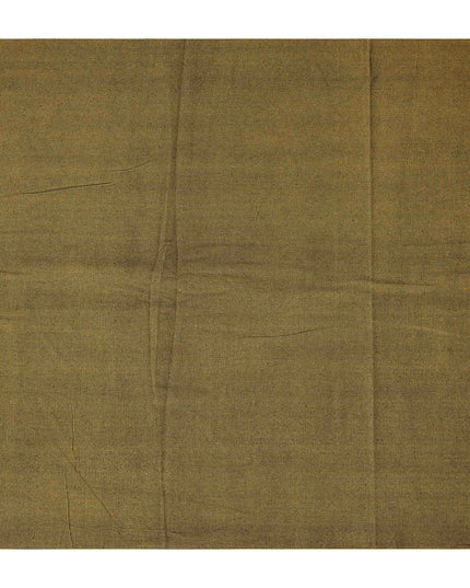 Golden Mustard Micro Textured Glitter Premium Traditional Sudanese Thobe Pure Cotton Voile Fabric 4.5 Mtrs Piece 140 Cms Width Switzerland Origin-D28550