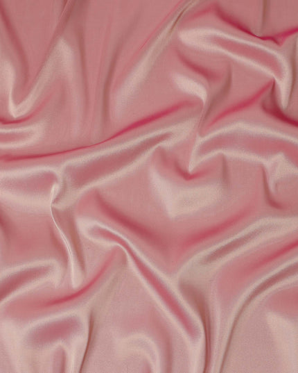 Pink Metallic Silk Lame Fabric 110cm | Korean