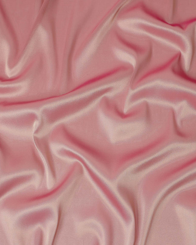 Pink Metallic Silk Lame Fabric 110cm | Korean
